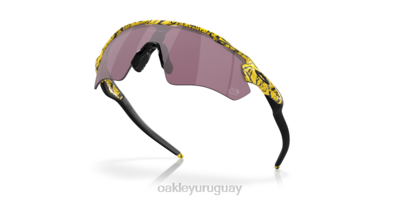 Oakley Ruta EV del radar del Tour de Francia 2023 XT4H729 gafas lentes prizm road negras, montura tdf splatter