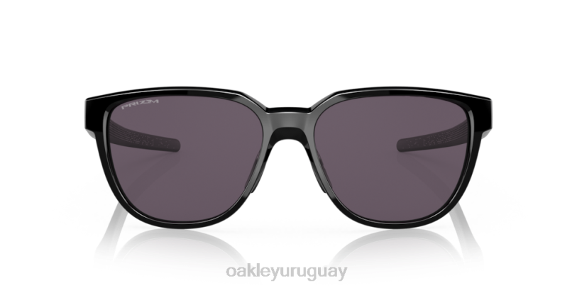 Oakley actuador (ajuste de puente bajo) XT4H837 gafas lentes gris prizm, montura negra pulida