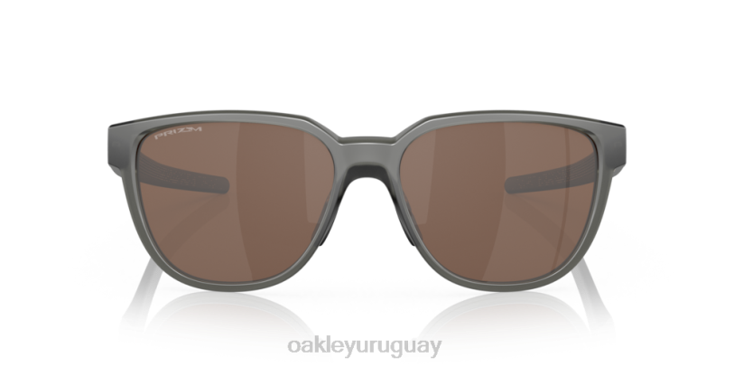 Oakley actuador (ajuste de puente bajo) XT4H839 gafas Lentes Prizm de tungsteno, montura gris humo mate.