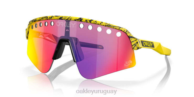 Oakley barrido sutro lite del tour de francia 2023 XT4H1018 gafas lentes prizm road, marco tdf salpicado