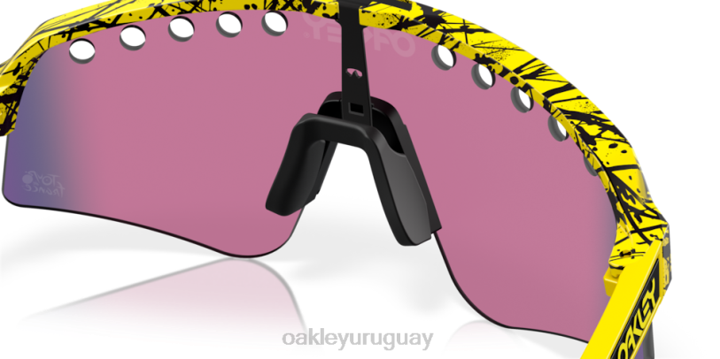 Oakley barrido sutro lite del tour de francia 2023 XT4H1018 gafas lentes prizm road, marco tdf salpicado