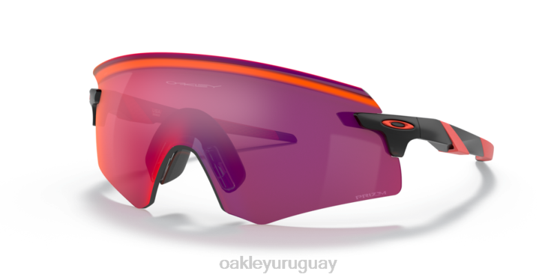 Oakley codificador (ajuste de puente bajo) XT4H1056 gafas Lentes prizm road, montura negra mate