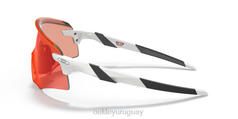 Oakley codificador (ajuste de puente bajo) XT4H1057 gafas Lentes Prizm Field, montura blanca pulida.