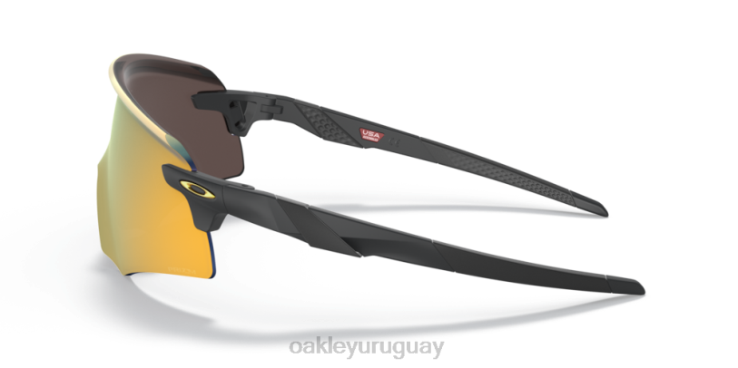 Oakley codificador (ajuste de puente bajo) XT4H1059 gafas Lentes prizm 24k, marco de carbono mate.