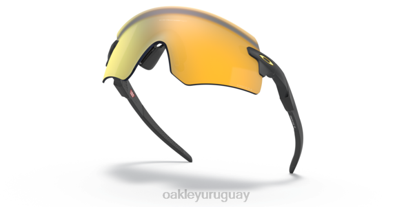 Oakley codificador (ajuste de puente bajo) XT4H1059 gafas Lentes prizm 24k, marco de carbono mate.