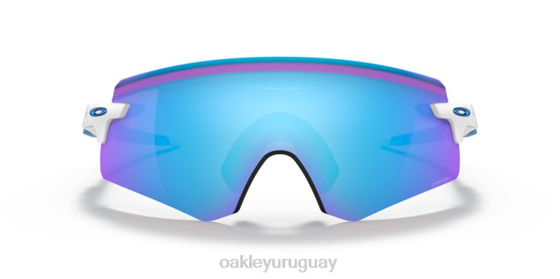 Oakley codificador (ajuste de puente bajo) XT4H1060 gafas Lentes Prizm de zafiro, montura blanca pulida.