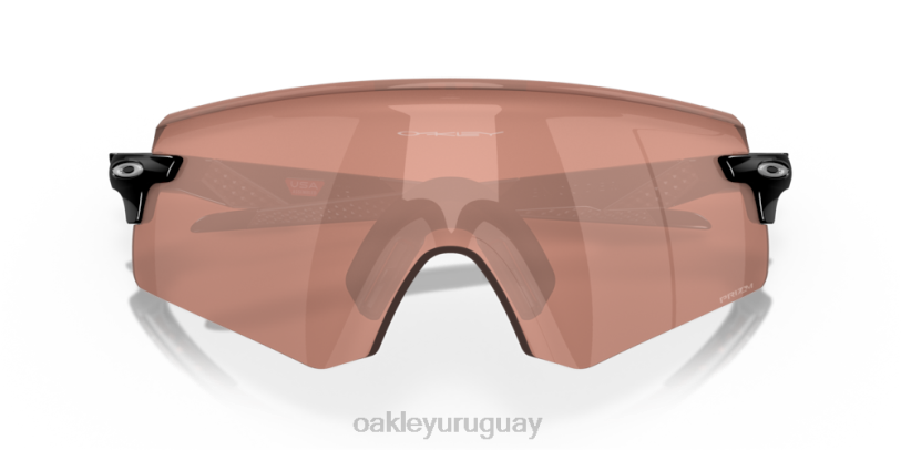 Oakley codificador (ajuste de puente bajo) XT4H1061 gafas Lentes Prizm Dark Golf, montura negra pulida.