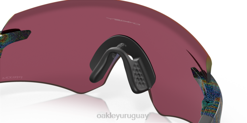 Oakley codificador (ajuste de puente bajo) XT4H1062 gafas lentes prizm road, montura galaxia oscura