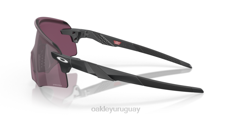 Oakley codificador (ajuste de puente bajo) XT4H1064 gafas lentes prizm road negras, montura de carbono mate