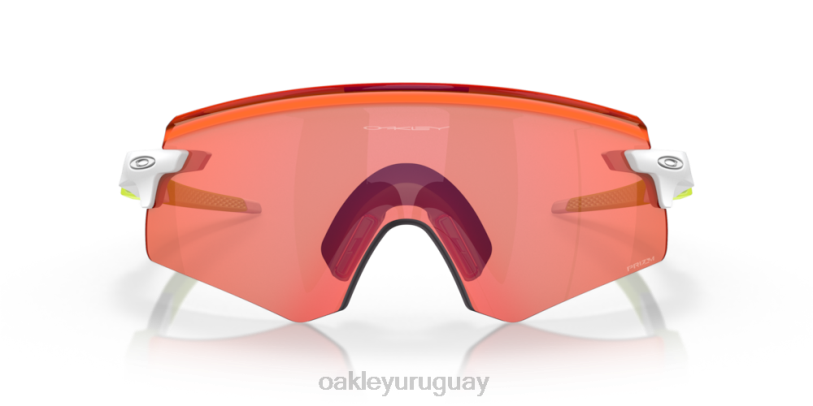 Oakley codificador (ajuste de puente bajo) XT4H1065 gafas Lentes Prizm Field, montura blanca mate.