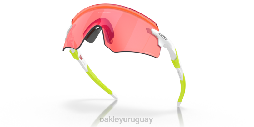 Oakley codificador (ajuste de puente bajo) XT4H1065 gafas Lentes Prizm Field, montura blanca mate.