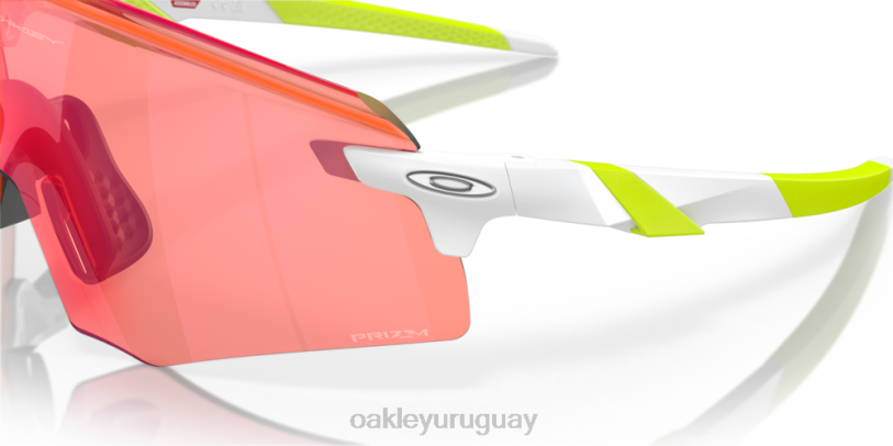 Oakley codificador (ajuste de puente bajo) XT4H1065 gafas Lentes Prizm Field, montura blanca mate.