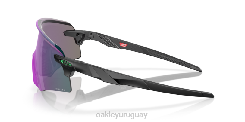 Oakley codificador (ajuste de puente bajo) XT4H1066 gafas lentes prizm jade, montura tinta negra mate