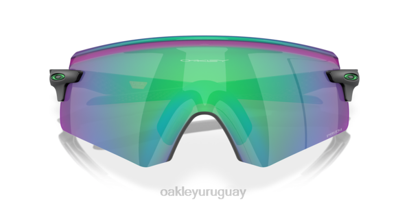 Oakley codificador (ajuste de puente bajo) XT4H1066 gafas lentes prizm jade, montura tinta negra mate
