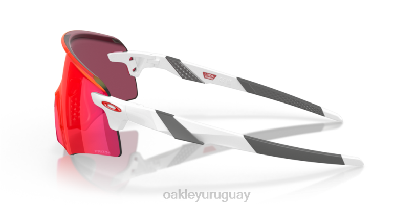 Oakley codificador (ajuste de puente bajo) XT4H1067 gafas Lentes prizm road, montura blanca.