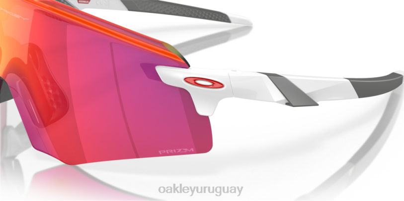 Oakley codificador (ajuste de puente bajo) XT4H1067 gafas Lentes prizm road, montura blanca.