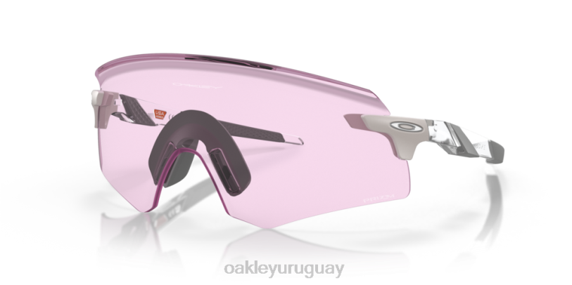 Oakley codificador (ajuste de puente bajo) XT4H1068 gafas lentes prizm para poca luz, montura transparente