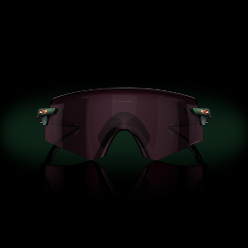 Oakley codificador (ajuste de puente bajo) colección ascend XT4H1069 gafas Lentes prizm road negras, montura verde espectro gamma