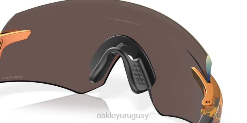 Oakley codificador (ajuste de puente bajo) descubre la colección XT4H1070 gafas Lentes prizm 24k, montura curry claro transparente