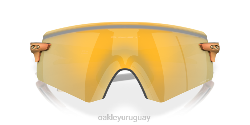 Oakley codificador descubrir colección XT4H1054 gafas Lentes prizm 24k, montura curry claro transparente