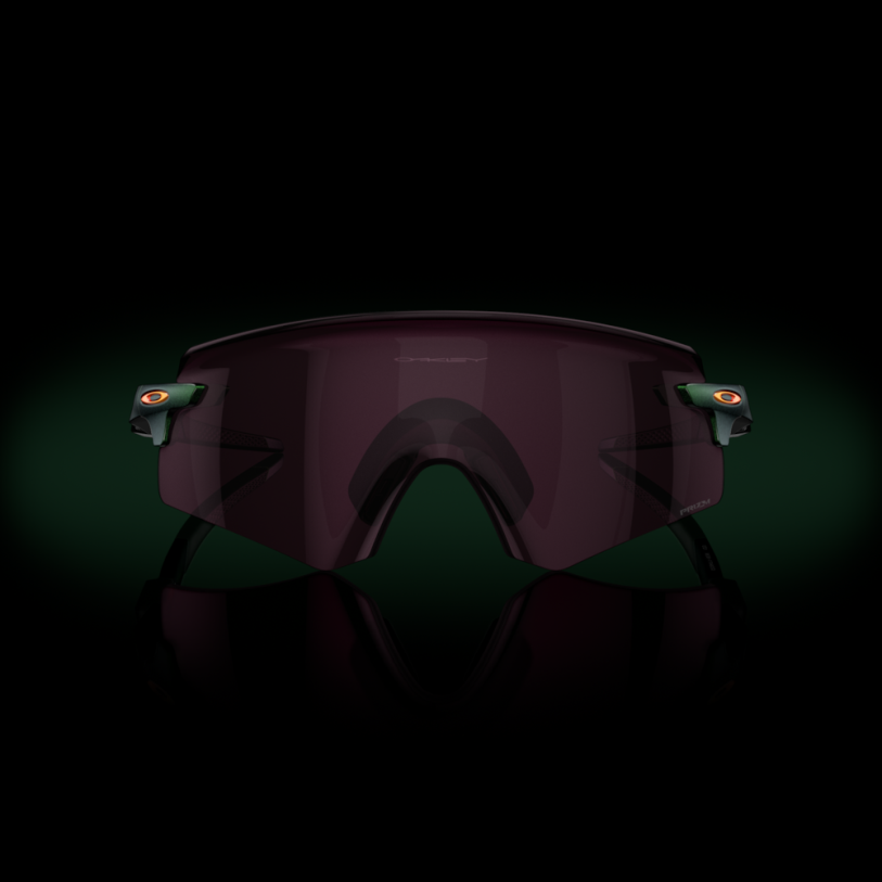 Oakley colección ascendiente del codificador XT4H1053 gafas Lentes prizm road negras, montura verde espectro gamma