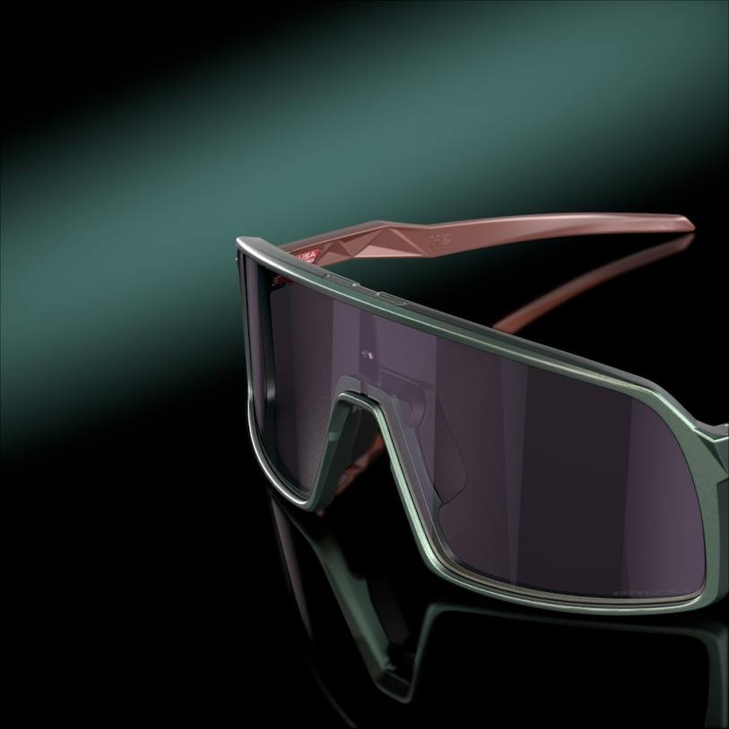 Oakley colección sutro brío XT4H930 gafas Lentes prizm gris, montura colorshift plata mate/azul verve