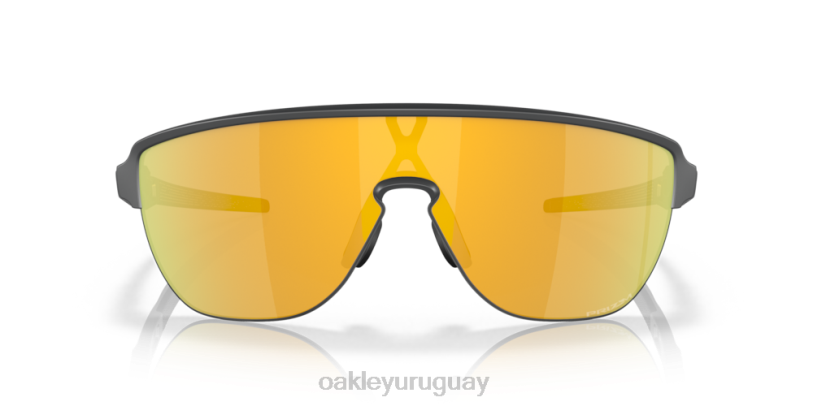 Oakley corredor XT4H117 gafas Lentes de iridio de 24k, marco de carbono mate.
