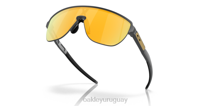 Oakley corredor XT4H117 gafas Lentes de iridio de 24k, marco de carbono mate.