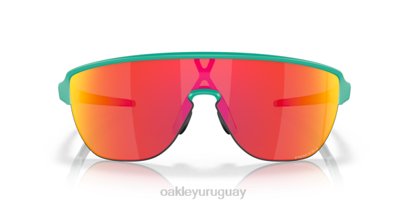 Oakley corredor XT4H118 gafas lentes prizm ruby, montura celeste mate