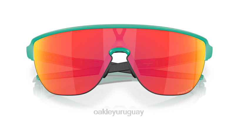 Oakley corredor XT4H118 gafas lentes prizm ruby, montura celeste mate