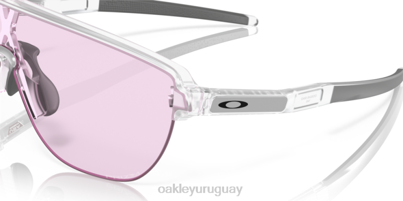 Oakley corredor XT4H120 gafas Lentes Prizm para poca luz, montura transparente mate.