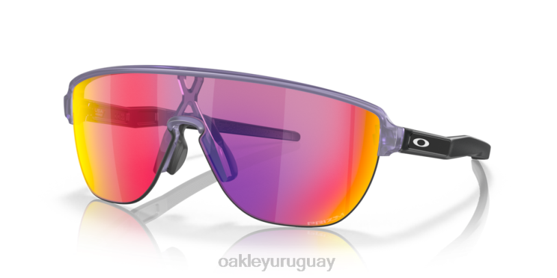 Oakley corredor XT4H122 gafas Lentes prizm road, montura lila transparente mate
