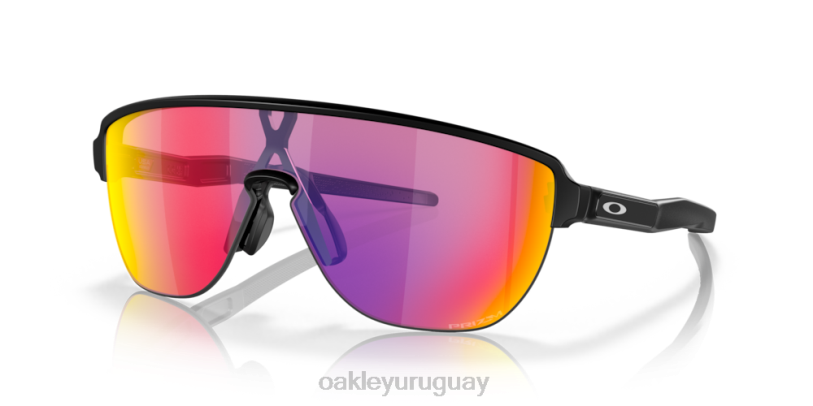 Oakley corredor (ajuste de puente bajo) XT4H166 gafas Lentes prizm road, montura negra mate