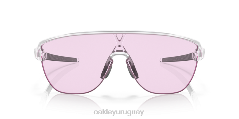 Oakley corredor (ajuste de puente bajo) XT4H170 gafas Lentes Prizm para poca luz, montura transparente mate.