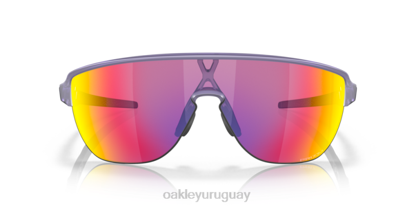 Oakley corredor (ajuste de puente bajo) XT4H171 gafas Lentes prizm road, montura lila transparente mate