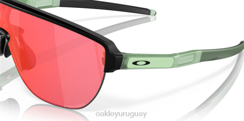 Oakley corredor (ajuste de puente bajo) XT4H172 gafas Lentes prizm trail torch, montura negra mate