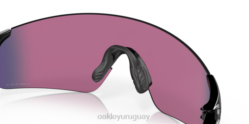 Oakley cuchillas evzero XT4H282 gafas Lentes Prizm Road, montura negra pulida.