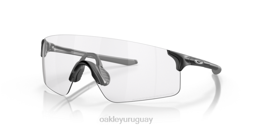 Oakley cuchillas evzero XT4H284 gafas Lentes fotocromáticas de iridio de transparente a negro, montura negra mate