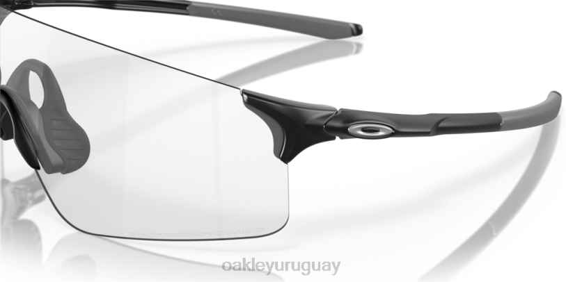 Oakley cuchillas evzero XT4H284 gafas Lentes fotocromáticas de iridio de transparente a negro, montura negra mate