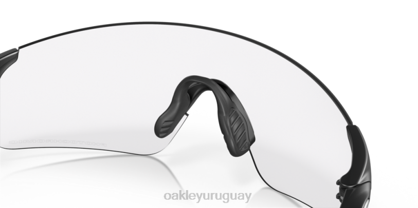 Oakley cuchillas evzero XT4H284 gafas Lentes fotocromáticas de iridio de transparente a negro, montura negra mate