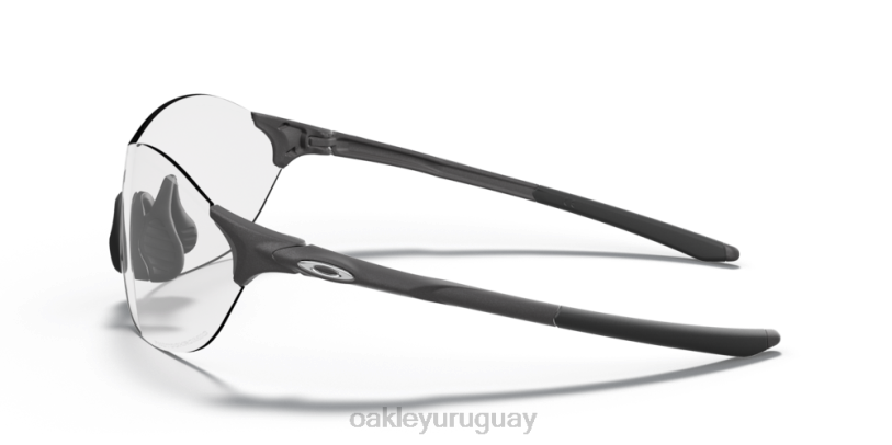 Oakley evzero swift (ajuste de puente bajo) XT4H933 gafas Lentes fotocromáticas de iridio de transparente a negro, montura de acero
