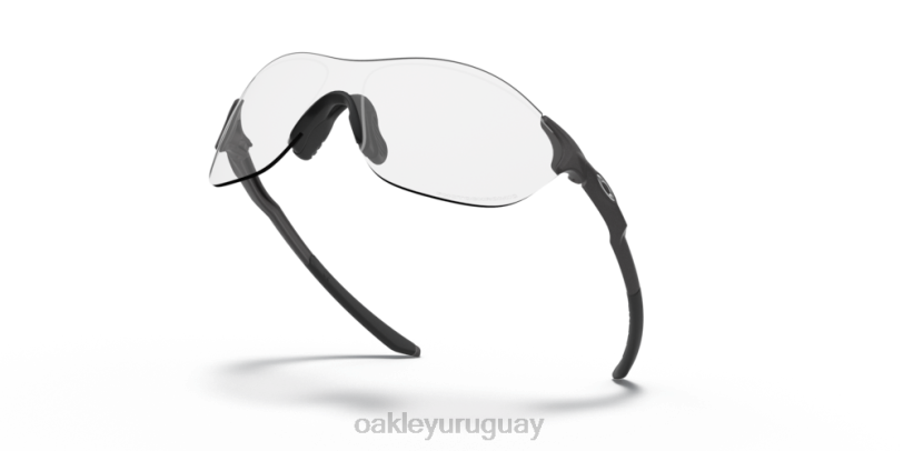 Oakley evzero swift (ajuste de puente bajo) XT4H933 gafas Lentes fotocromáticas de iridio de transparente a negro, montura de acero