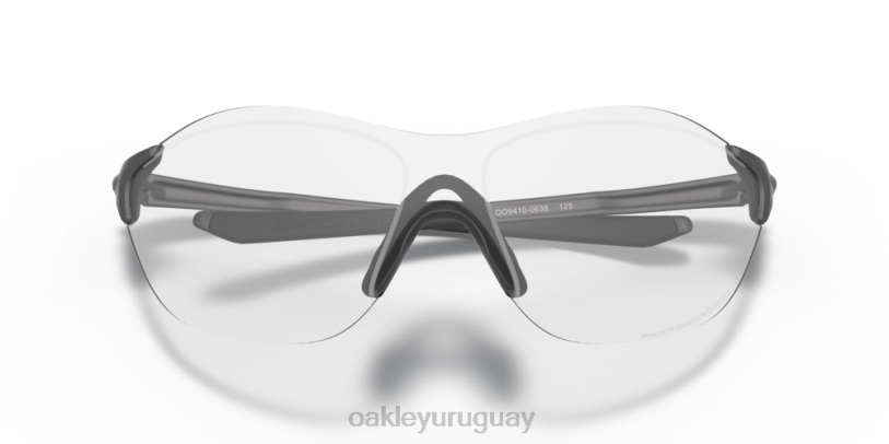 Oakley evzero swift (ajuste de puente bajo) XT4H933 gafas Lentes fotocromáticas de iridio de transparente a negro, montura de acero