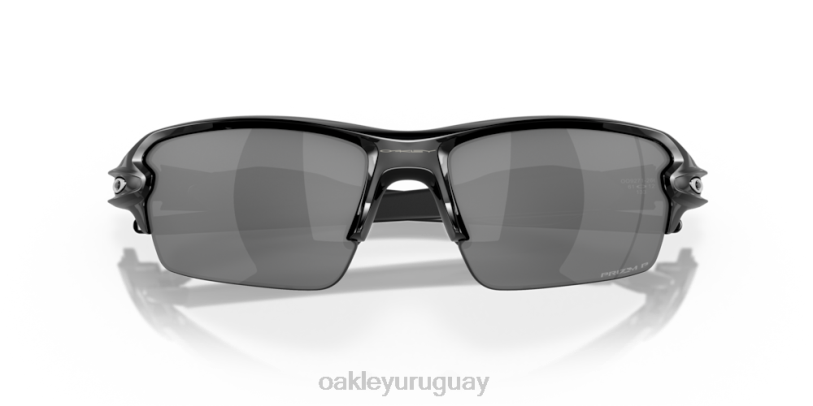 Oakley flak 2.0 (ajuste de puente bajo) XT4H868 gafas lentes prizm polarizadas negras, montura negra pulida