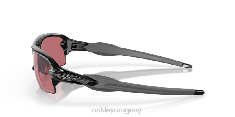 Oakley flak 2.0 (ajuste de puente bajo) XT4H870 gafas Lentes Prizm Dark Golf, montura negra pulida.