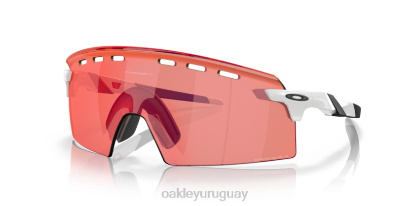 Oakley huelga del codificador XT4H766 gafas Lentes Prizm Field, montura blanca pulida.