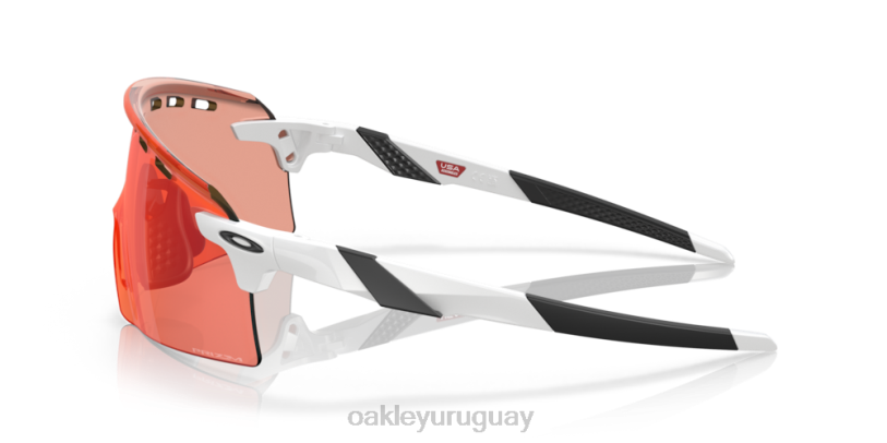 Oakley huelga del codificador XT4H766 gafas Lentes Prizm Field, montura blanca pulida.