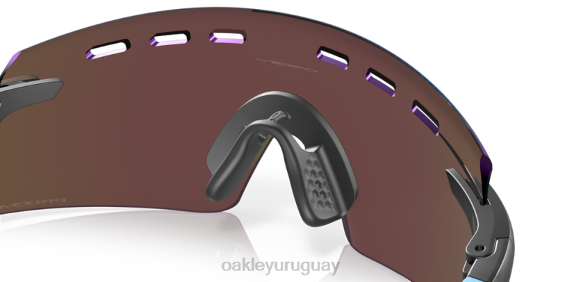 Oakley huelga del codificador XT4H768 gafas lentes prizm de zafiro, montura negra mate