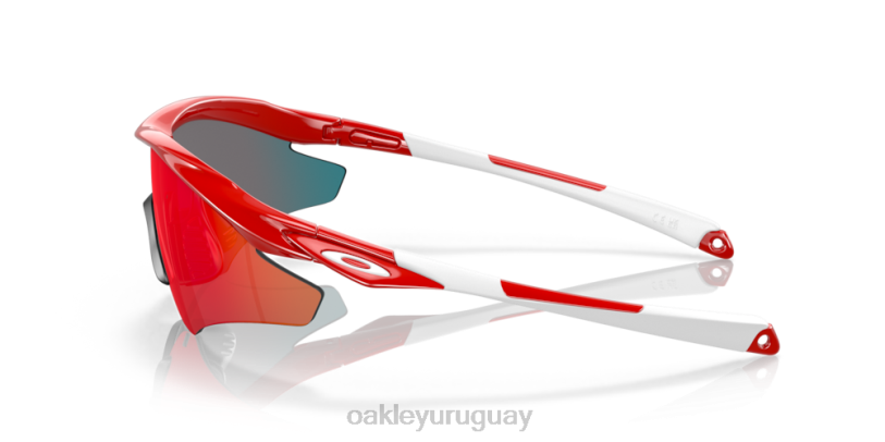 Oakley marco m2 XT4H734 gafas lentes de iridio rojo positivo, montura redline