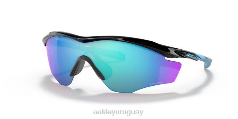 Oakley marco m2 xl XT4H179 gafas Lentes Prizm de zafiro, montura negra pulida.